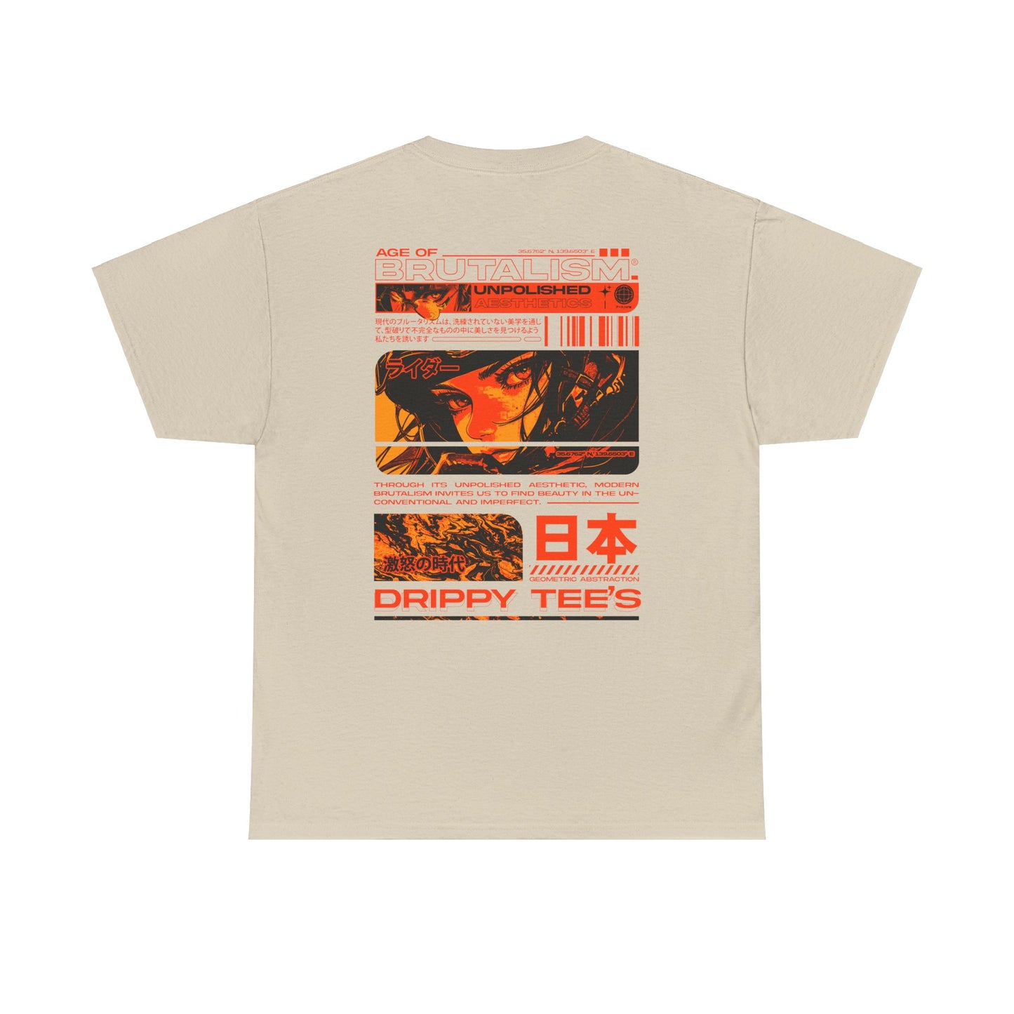 Drippy Tee's Brutalism Unisex Heavy Cotton Tee