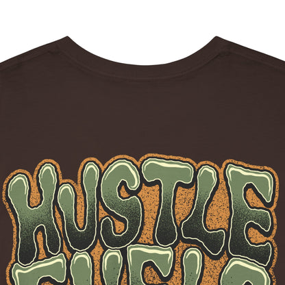 Drippy Tee's Hustle Fuels Dreams Unisex Heavy Cotton Tee