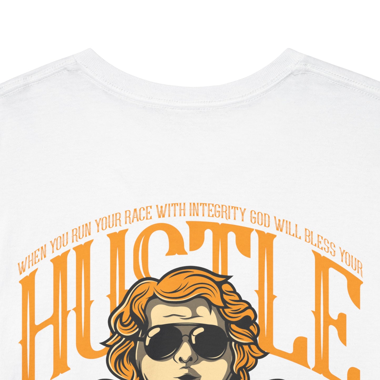 Drippy Tee's Hustle Angle Unisex Heavy Cotton Tee