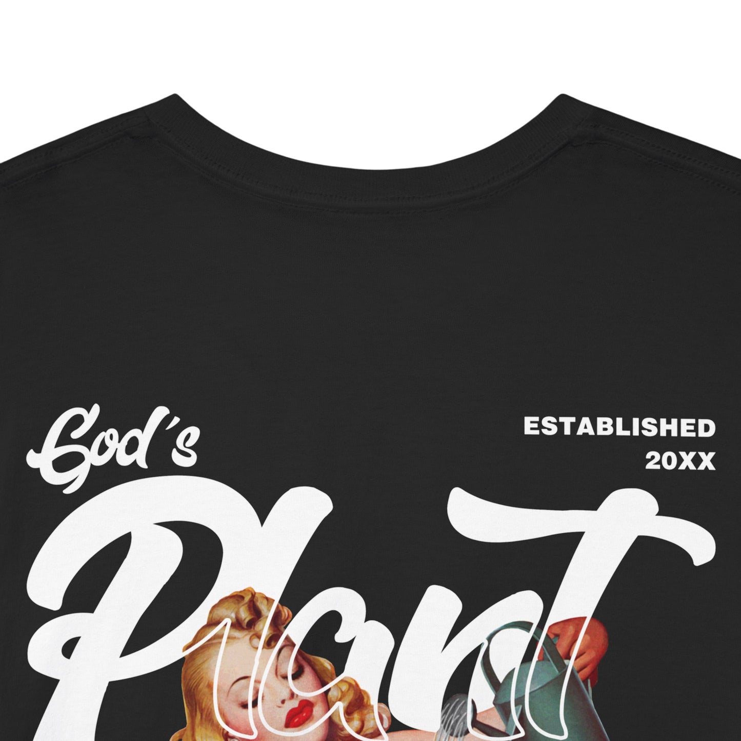 Drippy Tee's God's Plant Unisex Heavy Cotton Tee
