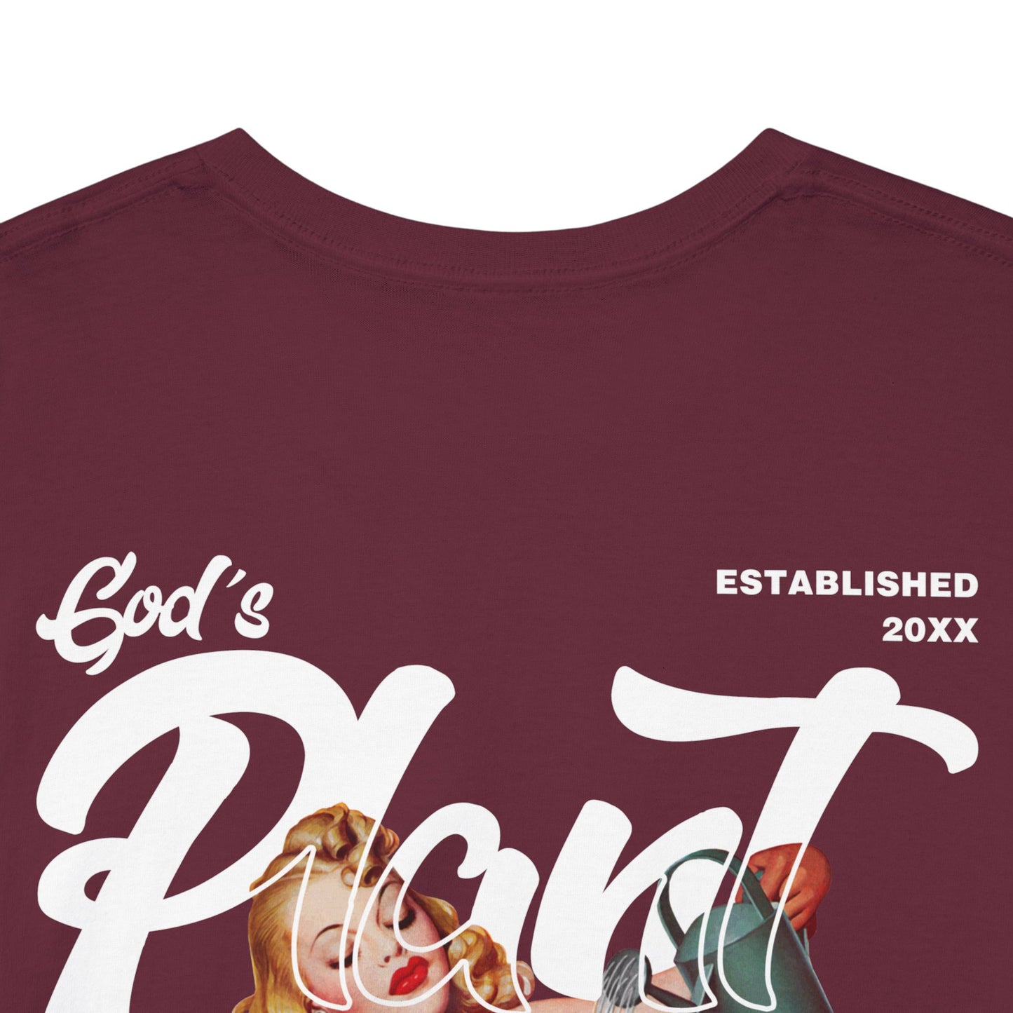 Drippy Tee's God's Plant Unisex Heavy Cotton Tee