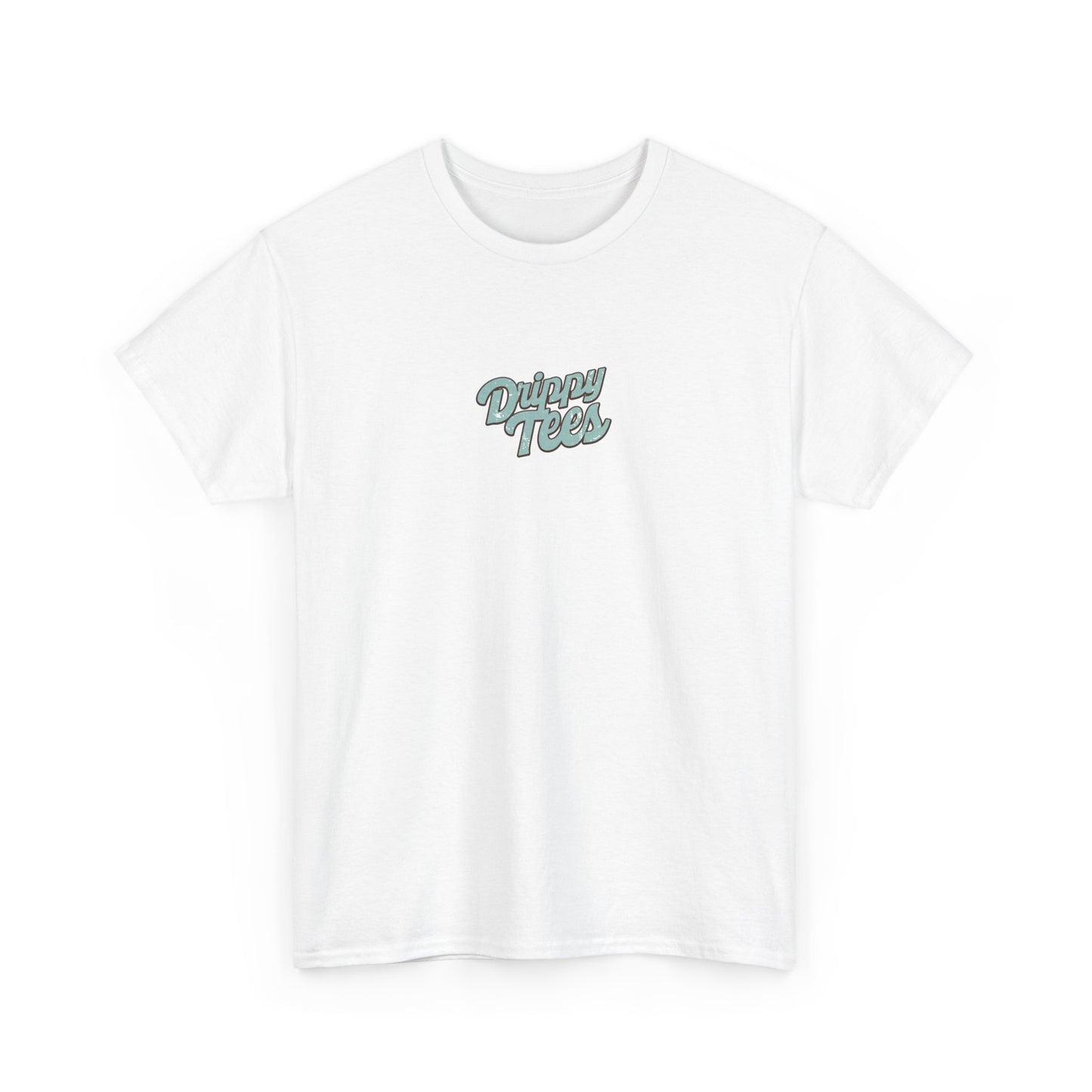 Drippy Tee's Summer Paradise Unisex Heavy Cotton Tee - Retro Beach Vibe Shirt