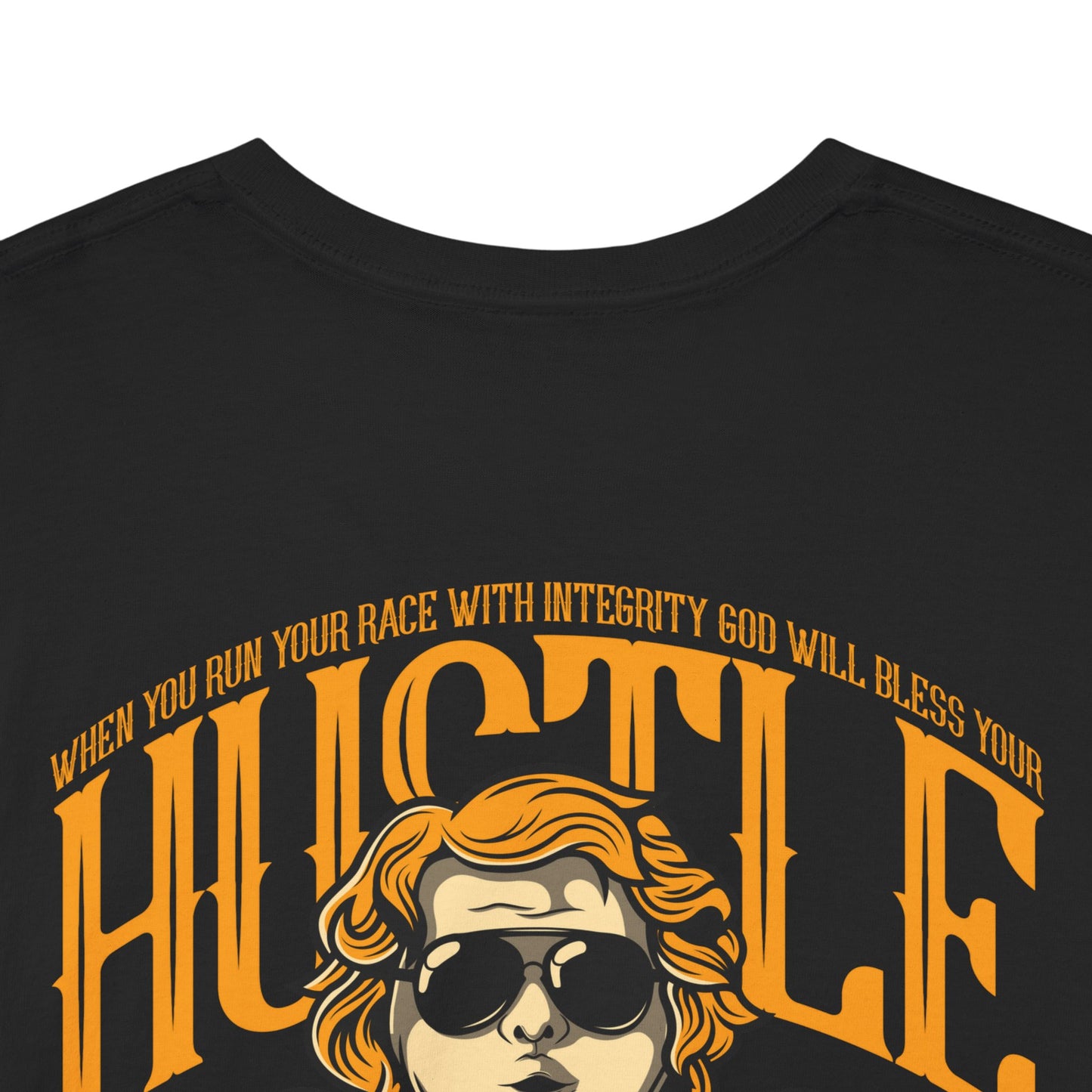 Drippy Tee's Hustle Angle Unisex Heavy Cotton Tee