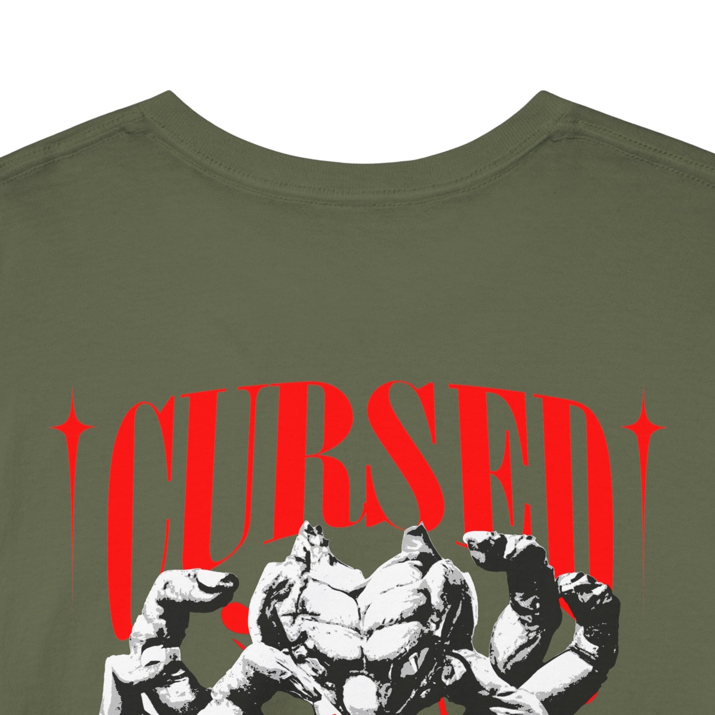 Drippy Tee's Cursed Heart Unisex Heavy Cotton Tee