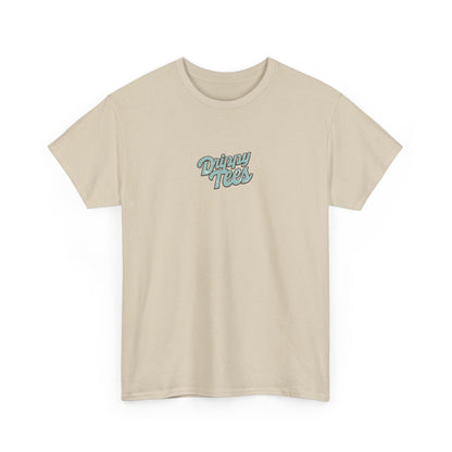Drippy Tee's Summer Paradise Unisex Heavy Cotton Tee - Retro Beach Vibe Shirt