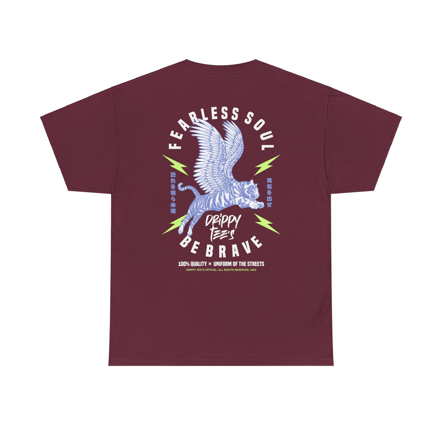 Drippy Tee's Fearless Soul Unisex Heavy Cotton Tee