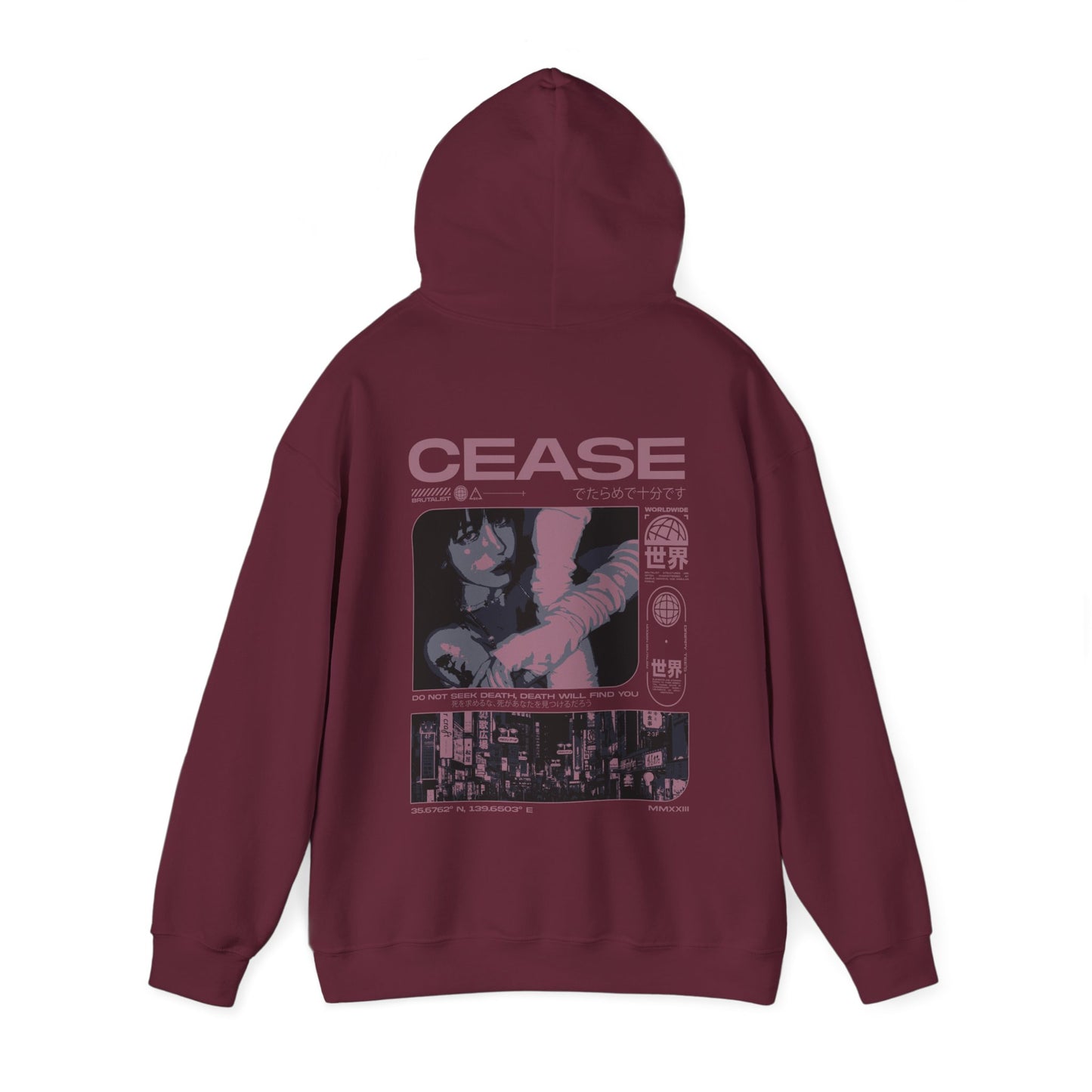DTO Cease Unisex Heavy Blend™ Hooded Sweatshirt