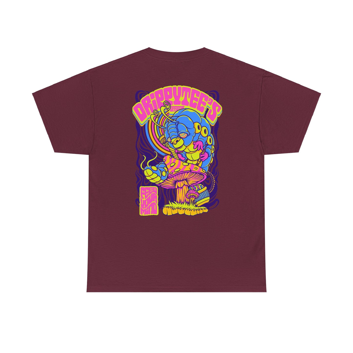 Drippy Tee's Absolem Feed Your Mind Unisex Heavy Cotton Tee