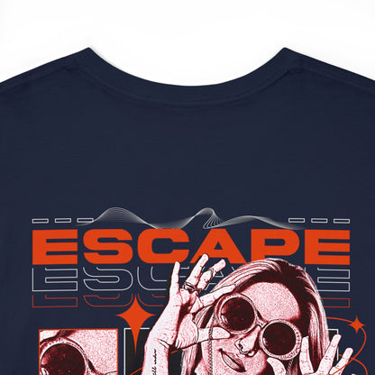 Drippy Tee's Escape Your Fear Unisex Heavy Cotton Tee