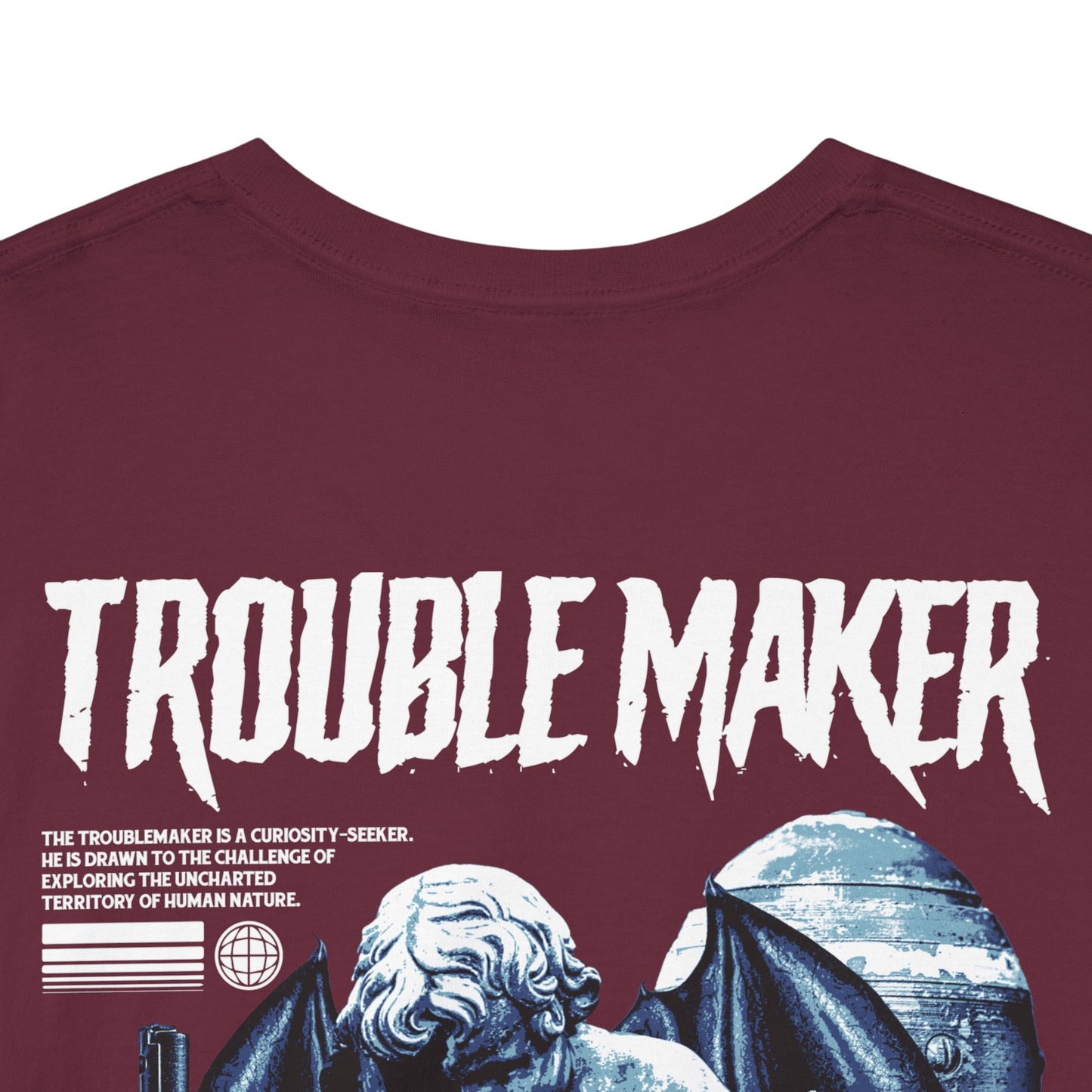 Drippy Tee's Trouble Maker Unisex Heavy Cotton Tee