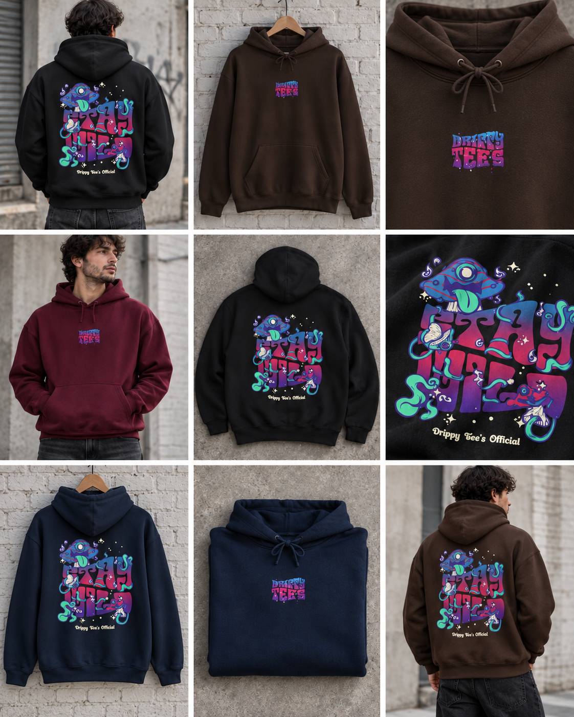 DTO | Stay Wild Bundle | Stay Wild Hoodie + Tee