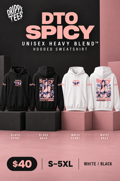 DTO Spicy Unisex Heavy Blend™ Hooded Sweatshirt
