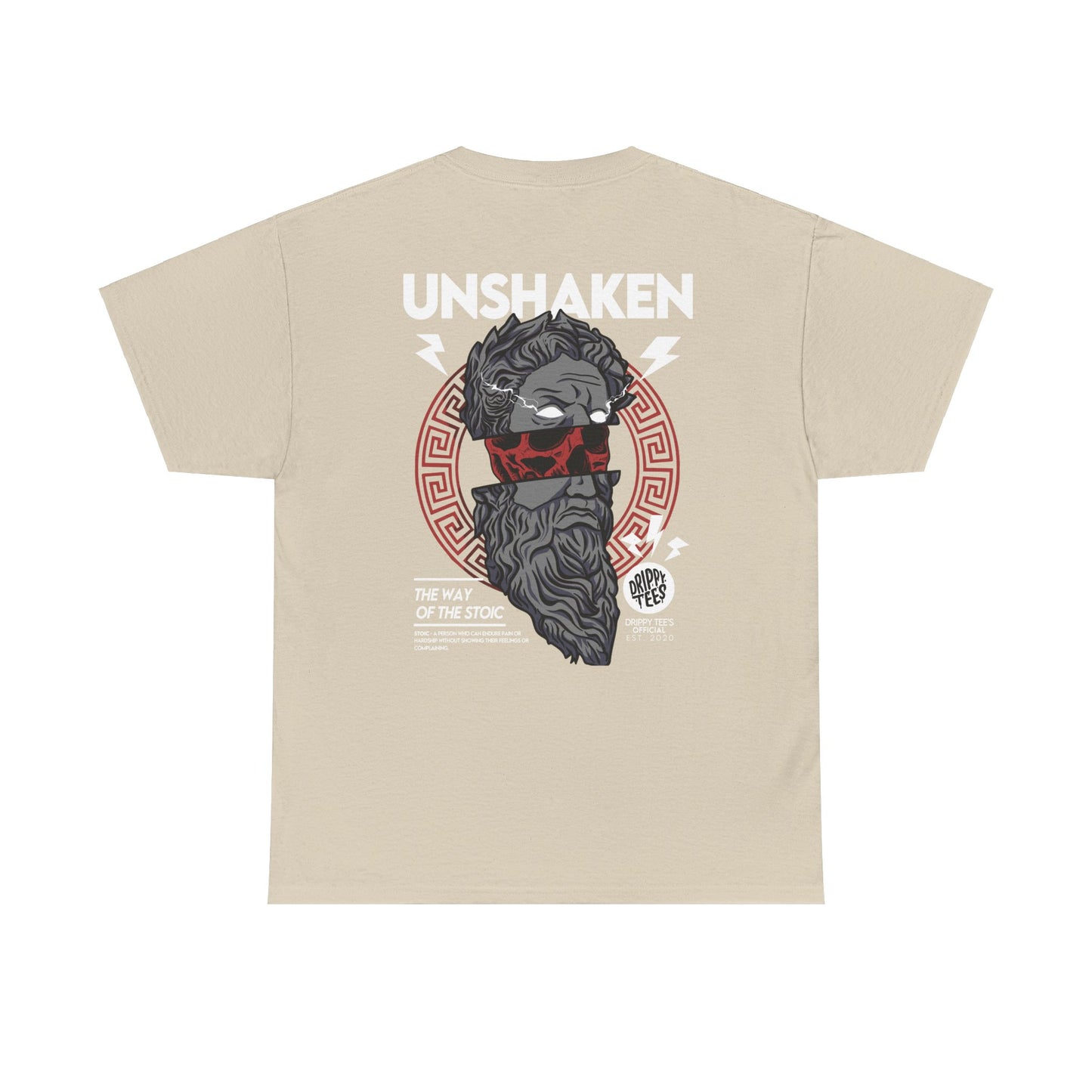 Drippy Tee's Unshaken Unisex Heavy Cotton Tee