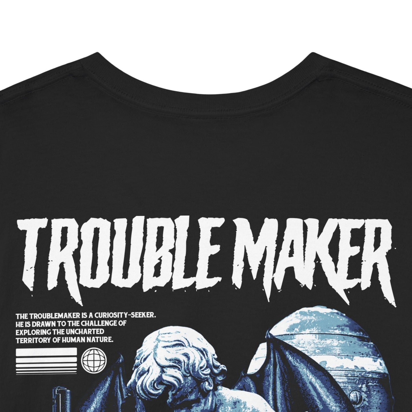 Drippy Tee's Trouble Maker Unisex Heavy Cotton Tee