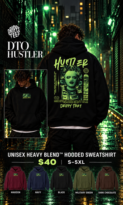 DTO Hustler Unisex Heavy Blend™ Hooded Sweatshirt