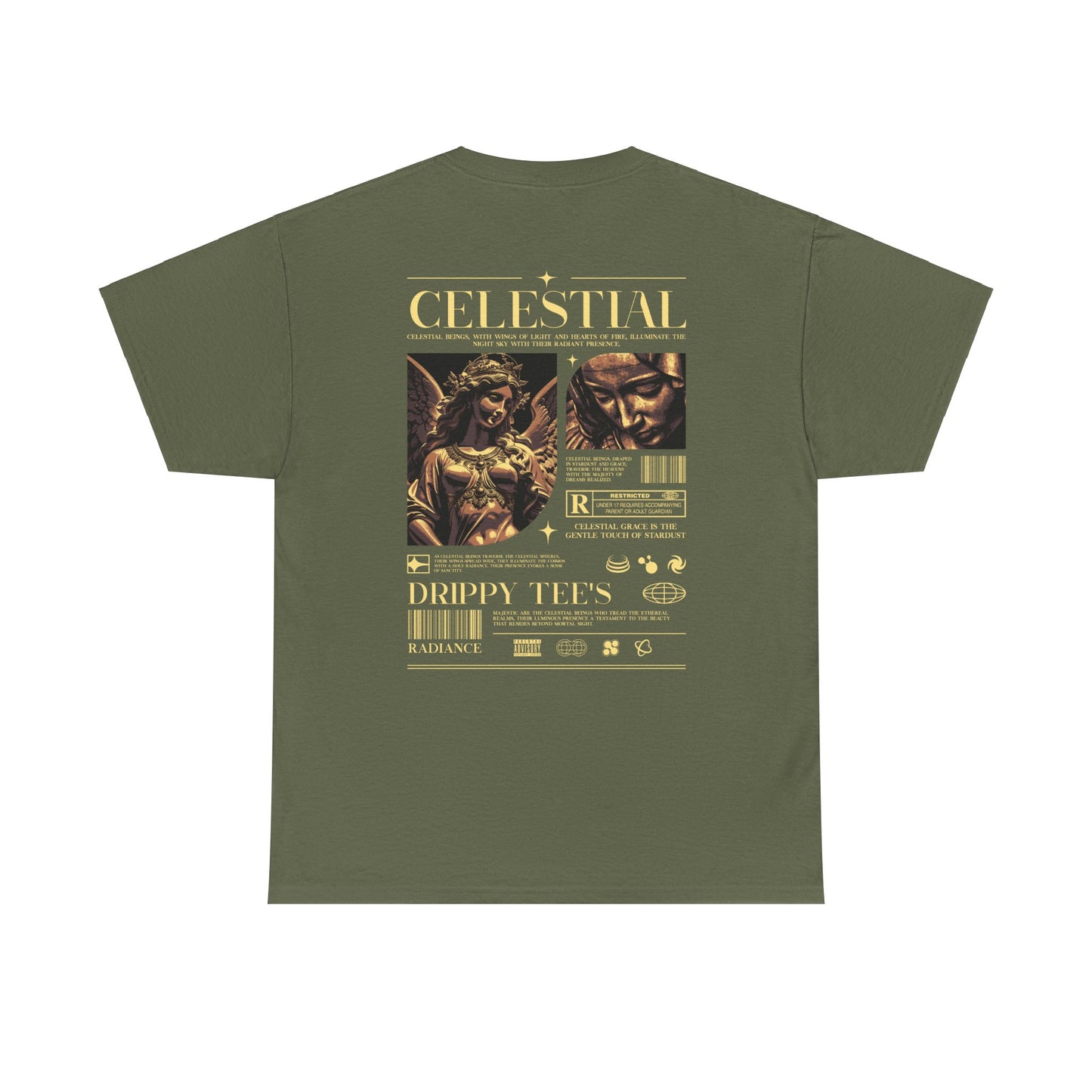 Drippy Tee's Celestial Unisex Heavy Cotton Tee