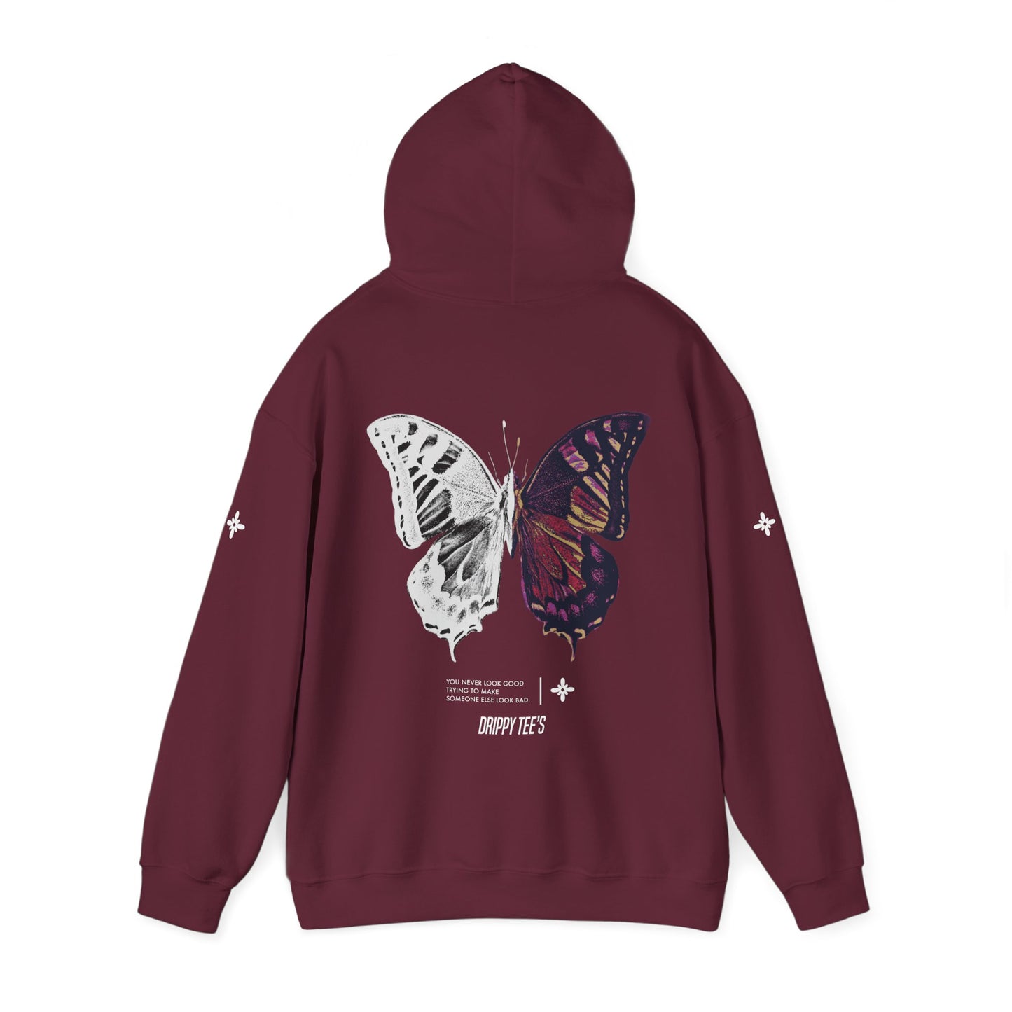 DTO Butterfly Unisex Heavy Blend™ Hooded Sweatshirt