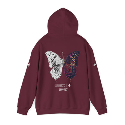 DTO Butterfly Unisex Heavy Blend™ Hooded Sweatshirt