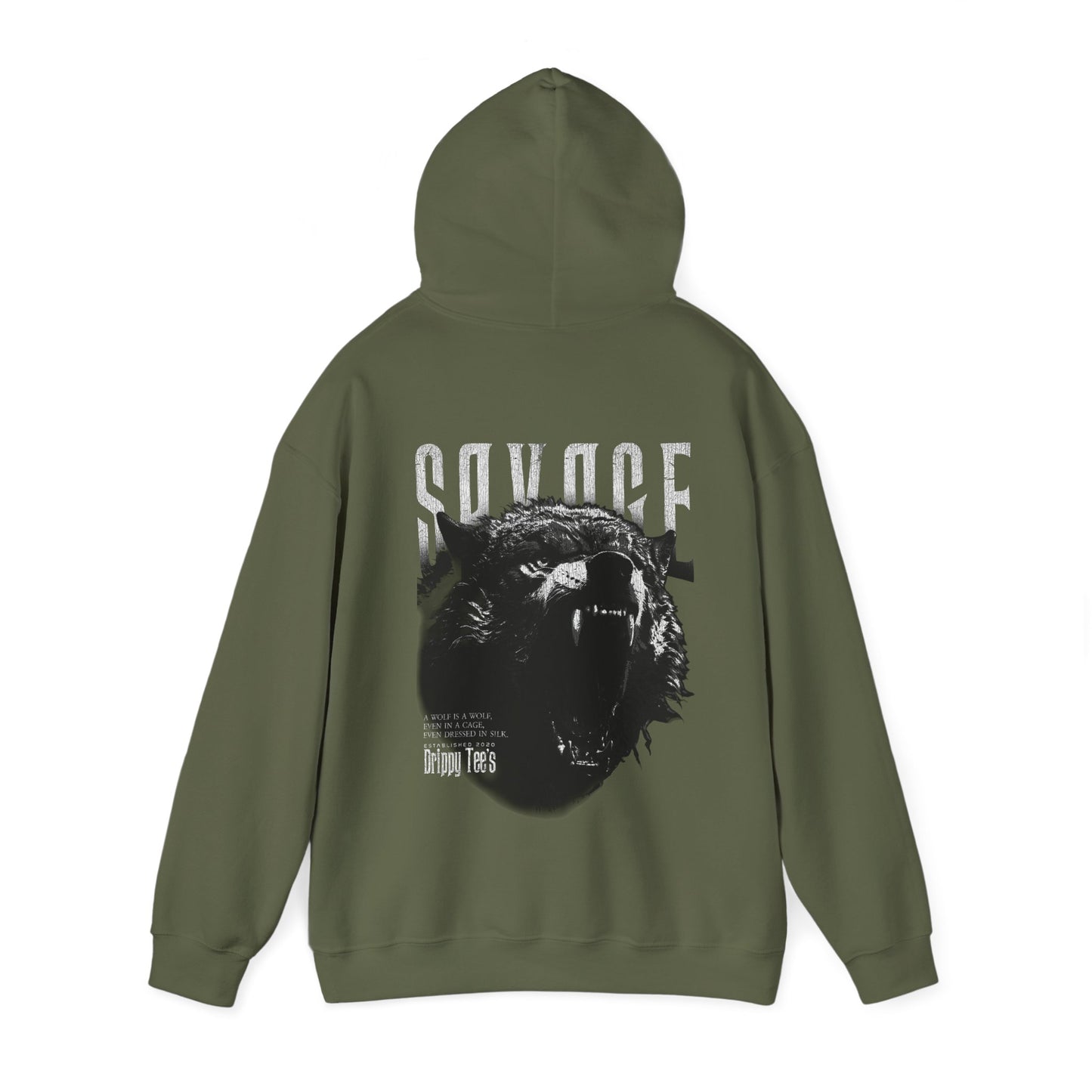 DTO Savage Wolf Gang Unisex Heavy Blend™ Hooded Sweatshirt