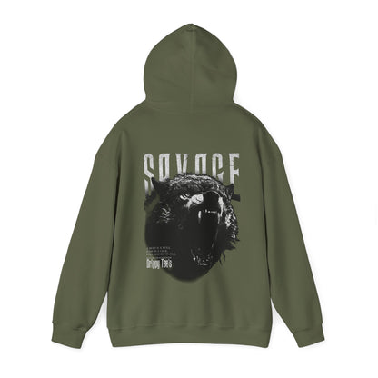 DTO Savage Wolf Gang Unisex Heavy Blend™ Hooded Sweatshirt