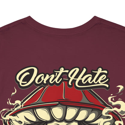 Drippy Tee's Don't Hate Meditate Unisex Heavy Cotton Tee