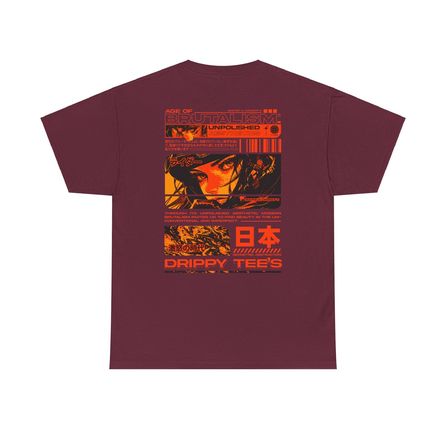 Drippy Tee's Brutalism Unisex Heavy Cotton Tee