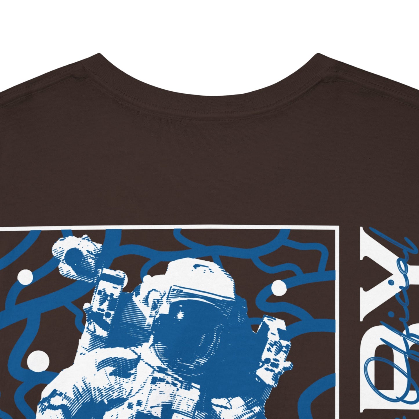 Drippy Tee's Fly By Astronaut Unisex Heavy Cotton Tee