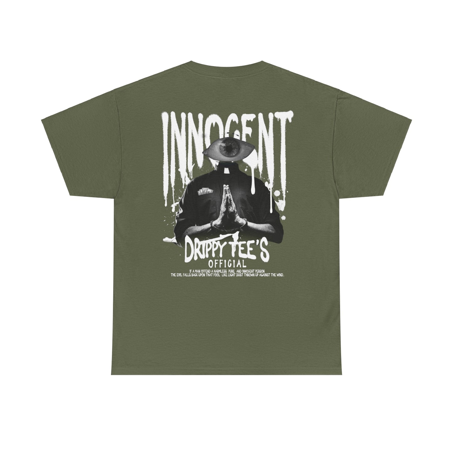 Drippy Tee's Innocent Unisex Heavy Cotton Tee