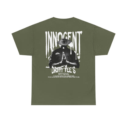 Drippy Tee's Innocent Unisex Heavy Cotton Tee