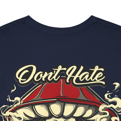 Drippy Tee's Don't Hate Meditate Unisex Heavy Cotton Tee