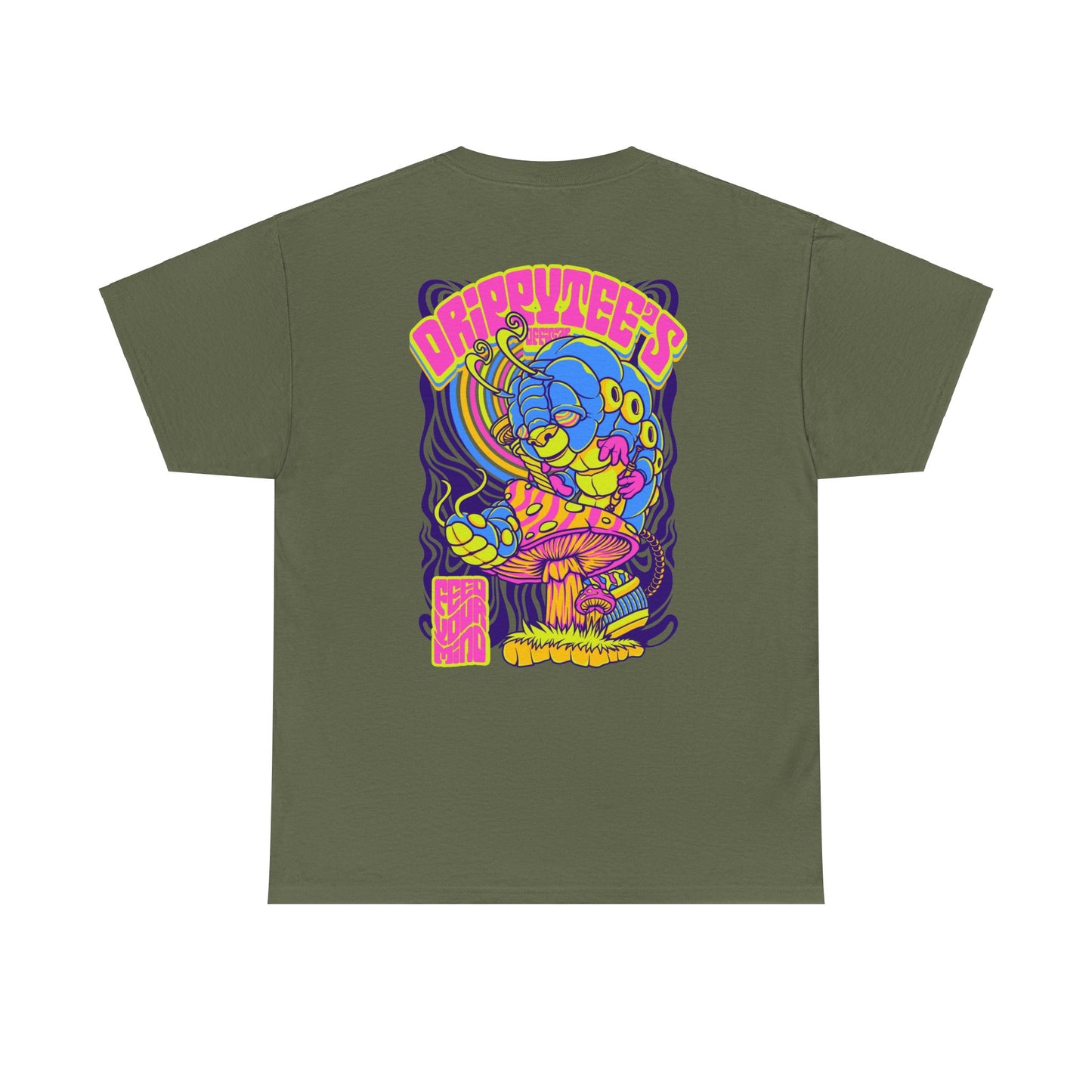 Drippy Tee's Absolem Feed Your Mind Unisex Heavy Cotton Tee