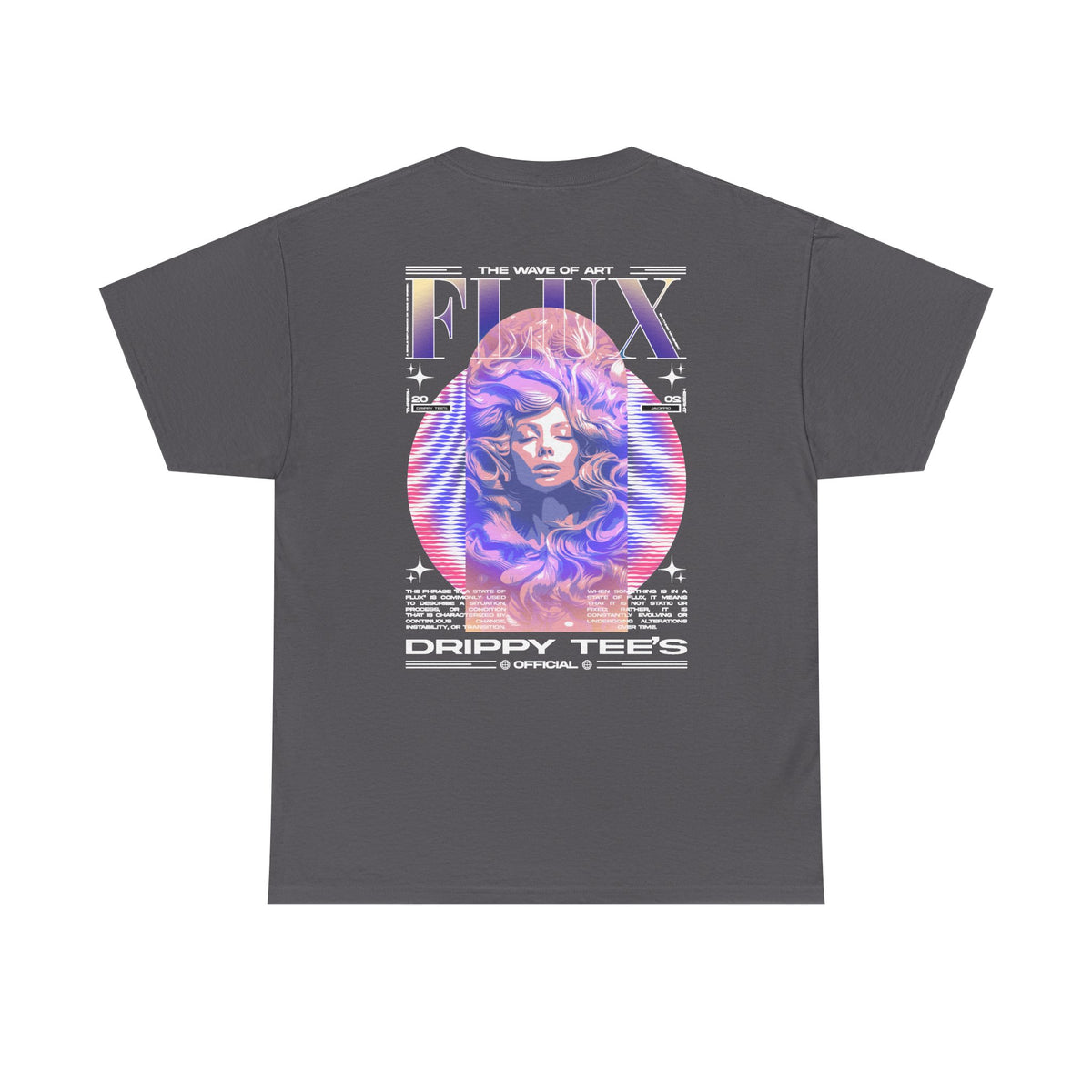Drippy Tee's Flux Unisex Heavy Cotton Tee