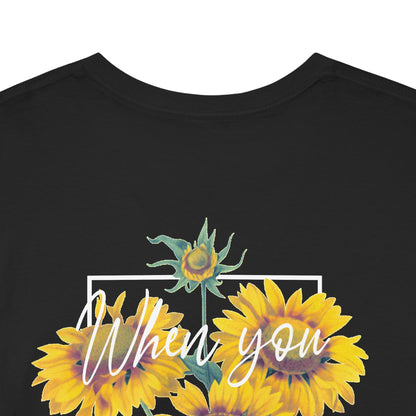 Drippy Tee's Sunflower Sadness Unisex Heavy Cotton Tee