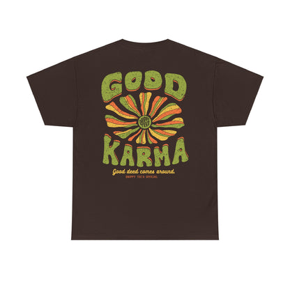 Drippy Tee's Good Karma Unisex Heavy Cotton Tee