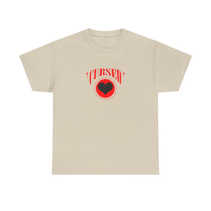 Drippy Tee's Cursed Heart Unisex Heavy Cotton Tee