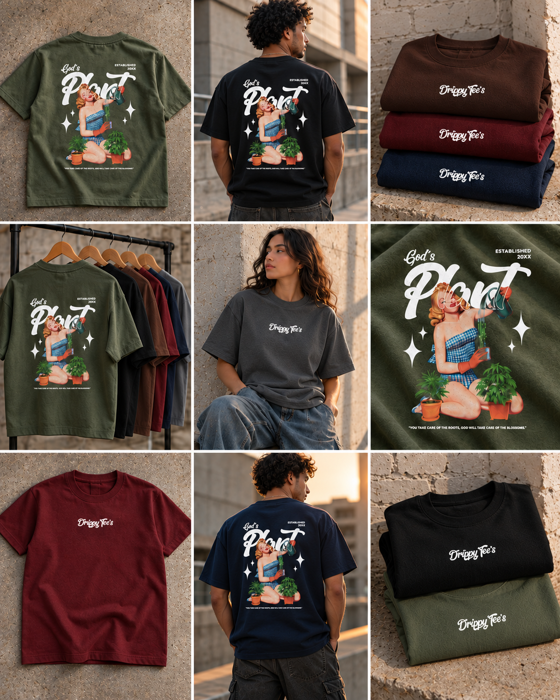 DTO | God’s Plant Bundle | God’s Plant Hoodie + Tee