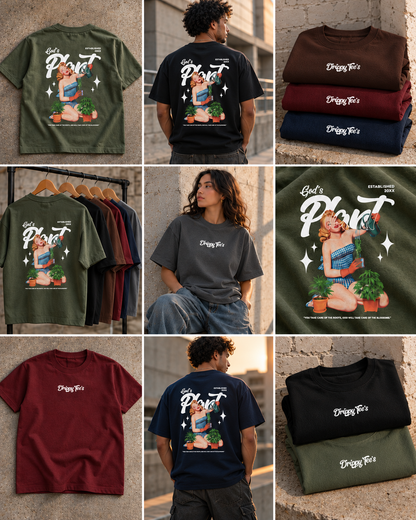 DTO | God’s Plant Bundle | God’s Plant Hoodie + Tee