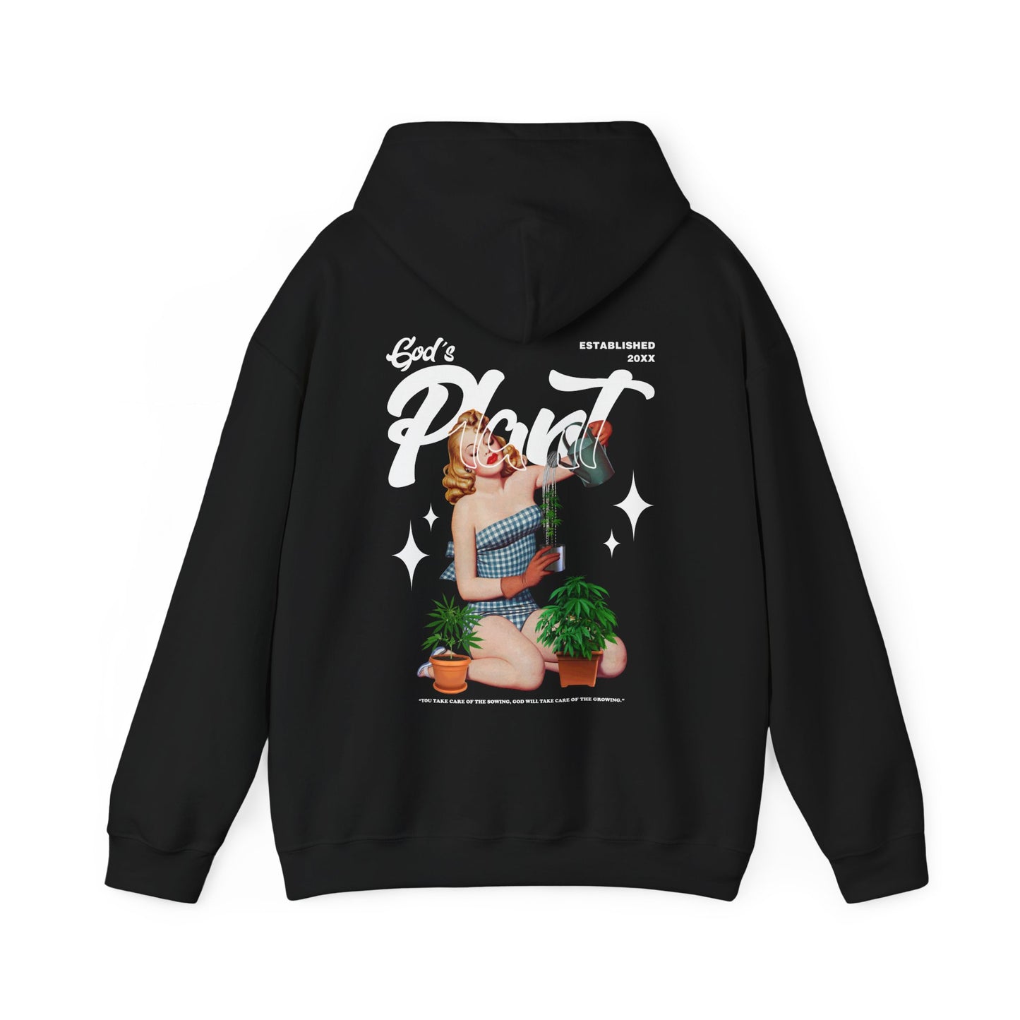 DTO God's Plant Unisex Heavy Blend™ Hooded Sweatshirt