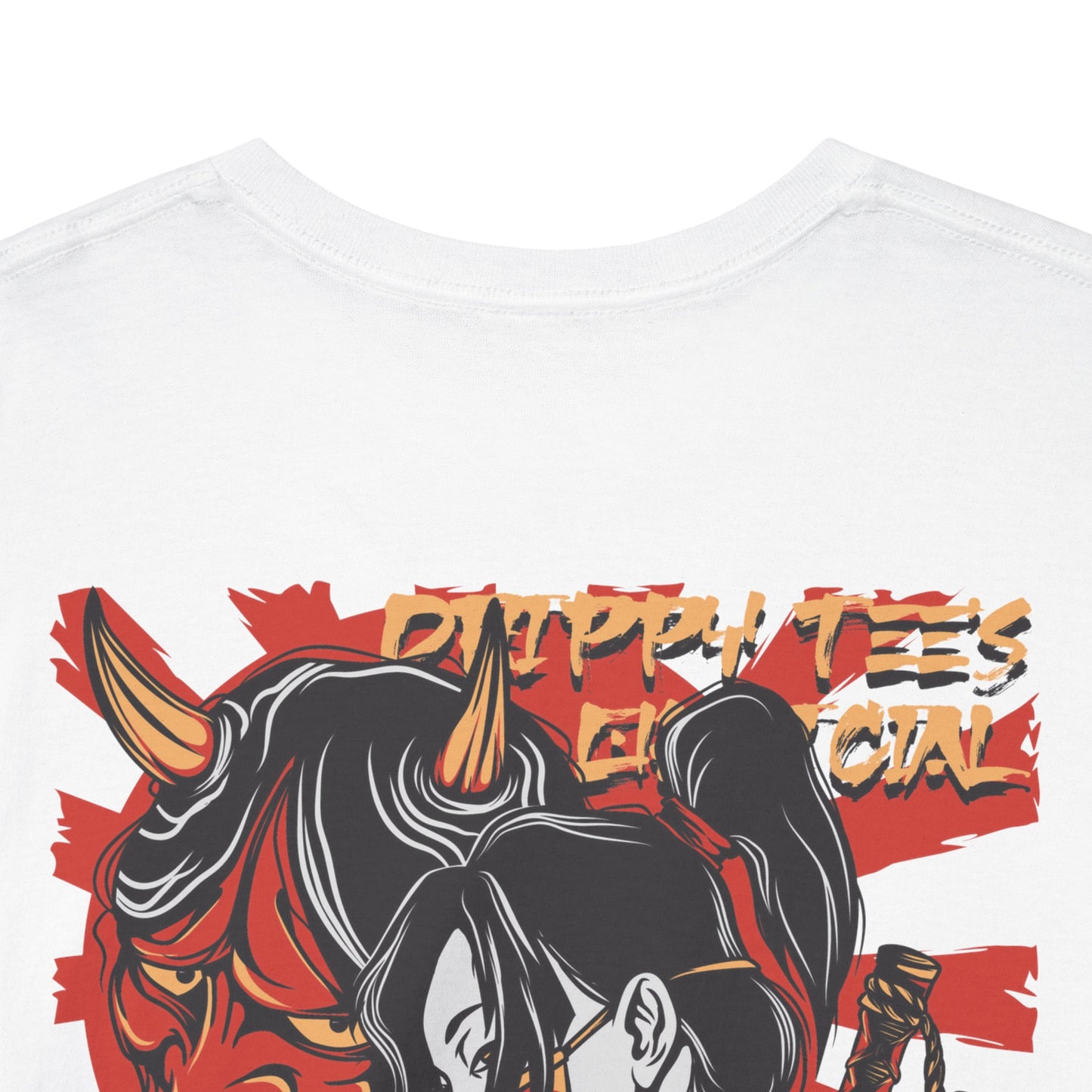 Drippy Tee's Geisha Oni Unisex Heavy Cotton Tee