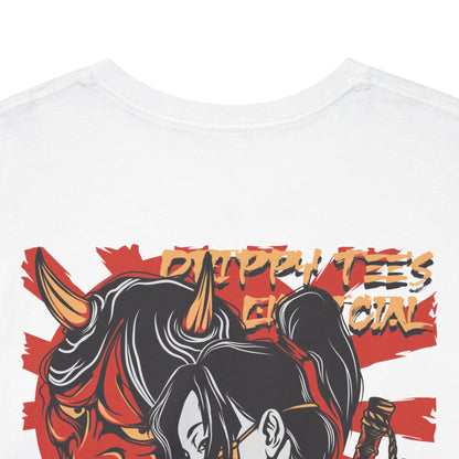 Drippy Tee's Geisha Oni Unisex Heavy Cotton Tee