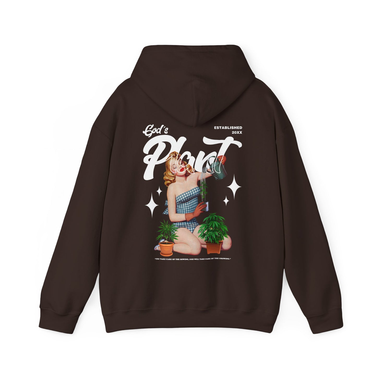 DTO God's Plant Unisex Heavy Blend™ Hooded Sweatshirt