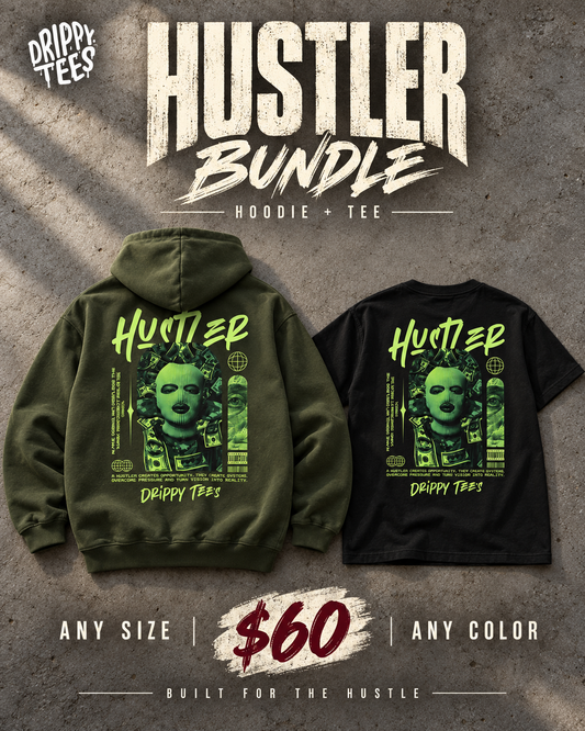 DTO | Hustler Bundle | Hustler Hoodie + Tee