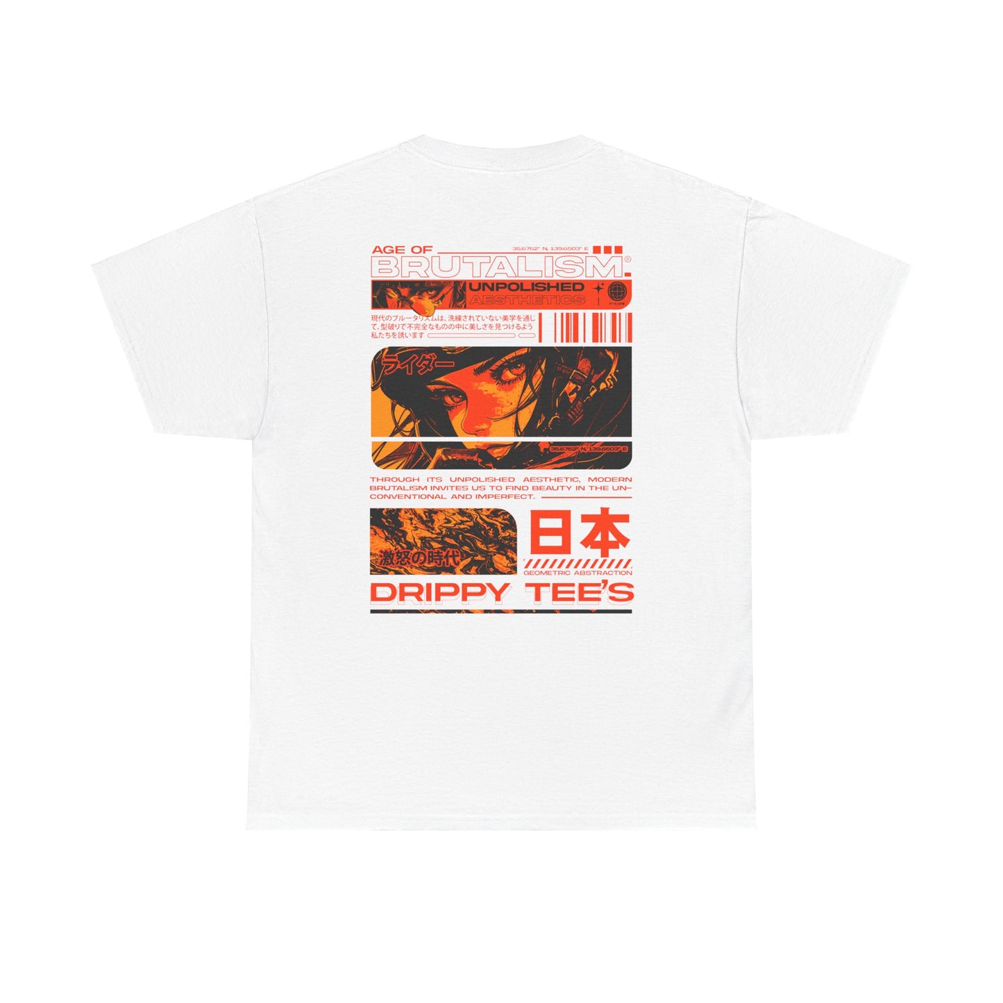 Drippy Tee's Brutalism Unisex Heavy Cotton Tee