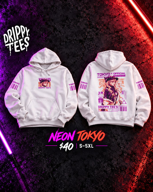 DTO Neon Tokyo Unisex Heavy Blend™ Hooded Sweatshirt