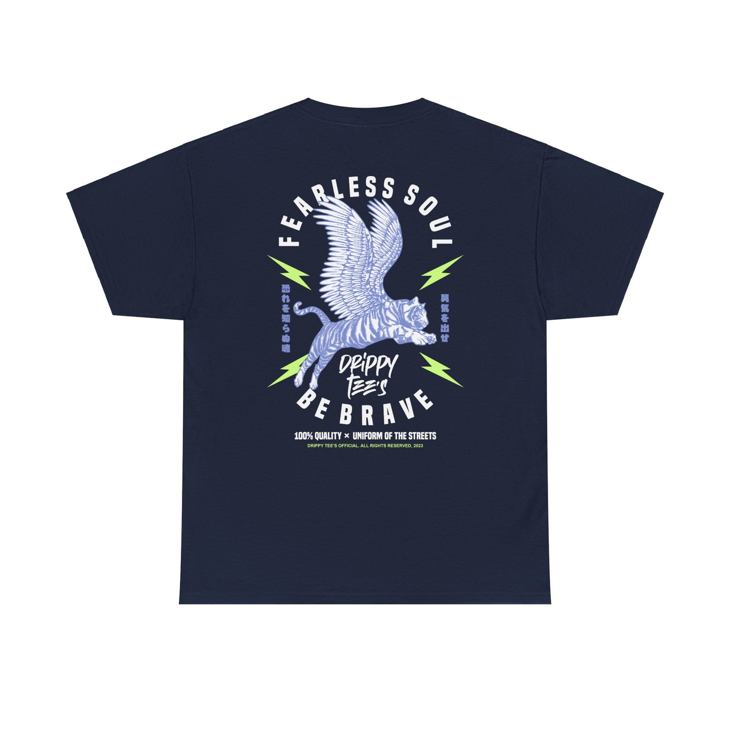 Drippy Tee's Fearless Soul Unisex Heavy Cotton Tee