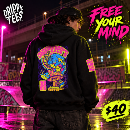 DTO Free Your Mind Unisex Heavy Blend™ Hooded Sweatshirt