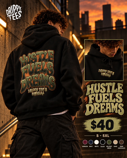 DTO Hustle Fuels Dreams Unisex Heavy Blend™ Hooded Sweatshirt
