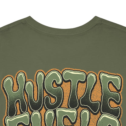 Drippy Tee's Hustle Fuels Dreams Unisex Heavy Cotton Tee