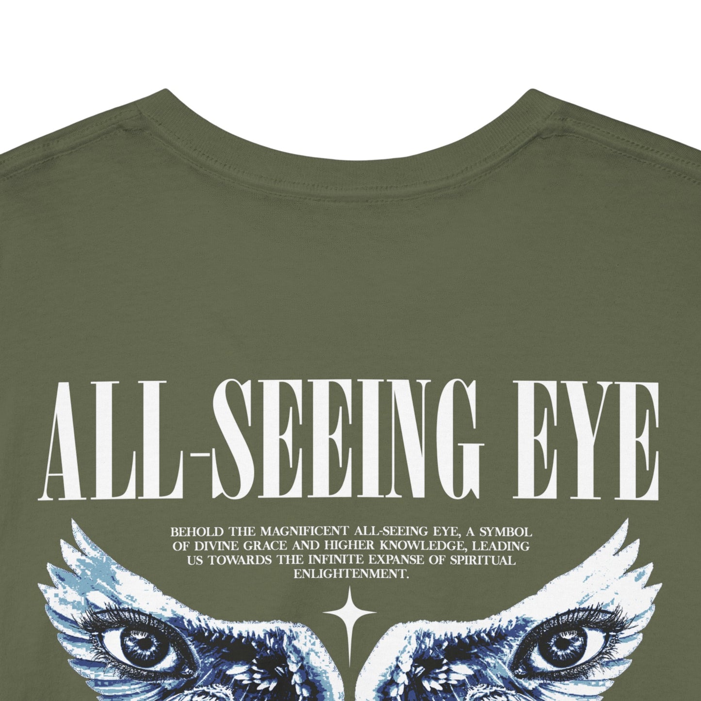 Drippy Tee's All Seeing Eye Unisex Heavy Cotton Tee