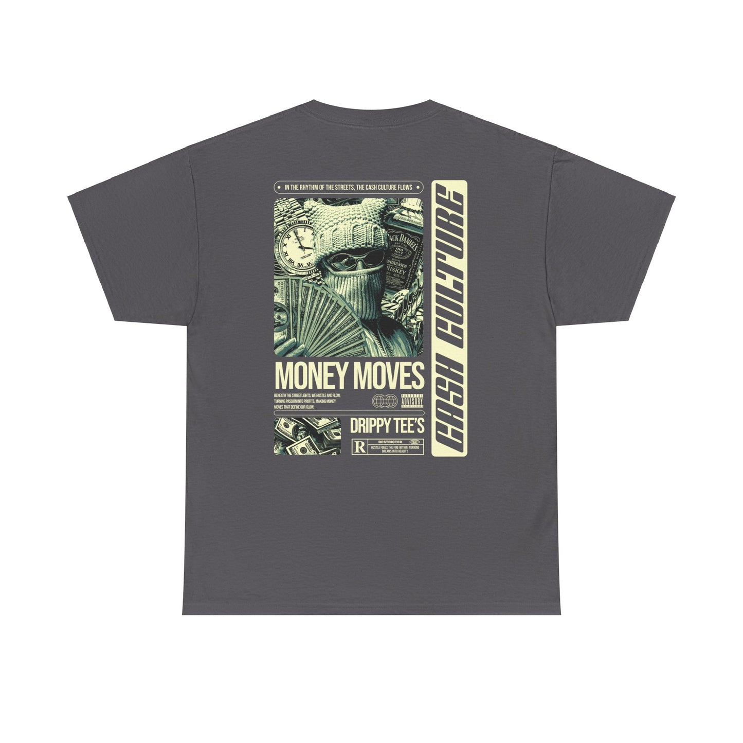 Drippy Tee's Cash Culture Unisex Heavy Cotton Tee